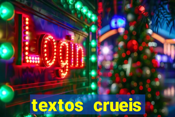 textos crueis demais pdf